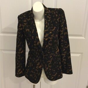 Theory Staple Blazer Tortoise